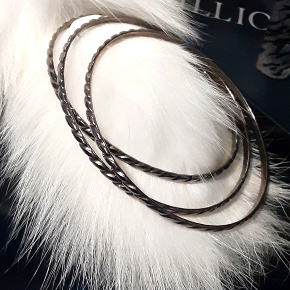 Bangle bracelet set 3 fashion bracelets ☆ - Picture 4 of 11